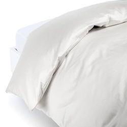 Caleffi Slaapzak voor tweepersoonsbed, satijn, crèmekleurig, van katoensatijn - 69098