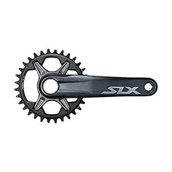 SHIMANO BIELLES SLX 175MM BOOST55 1X12V S/CAZ Cyclisme Mixte Adulte, (Multicolore)