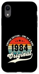 Classic 1984 Original Vintage Birthday Est Limited Edition Case for iPhone XR