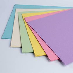 House of Card & Paper A3 210 GSM Card - Rainbow Pastel Coloured Card (Pack of 50 Sheets)