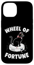 Wheel Of Fortune Cat Joke Robot Vacuum Cleaner Cat Case for iPhone 14