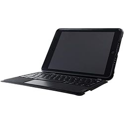 Otterbox Cover con Tastiera UnlmitED per iPad 10, 2' (7.ª Gen / 8.ª Gen / 9.ª Gen), Protettiva e antishock con Tastiera Spagnolo Testata a Norme Mil-Std, Nero/Trasparente, Versione No Pack Retail