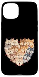 Wolf Heart Case for iPhone 15 Plus