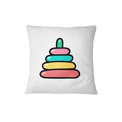 Questo Casa Funda de cojín Decorativa para decoración del hogar, sofá, cafetera, 45 x 45 cm, diseñada y Fabricada en Turquía