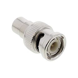 InLine 99321 cavo di interfaccia e adattatore RCA F BNC M Argento