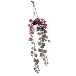 Leaf Design Artificial Hanging Plants, 90cm