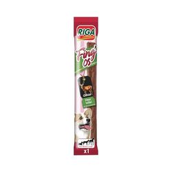 RIGA - Fing'Os Stick - Friandises Chien - Snack Tendre Au Gibier - Riche en Vitamines Et Minéraux - sans Sucre Ajouté, Colorant, Conservateur Et Arômes Artificiels - Récompense Idéale - 1 x 12g