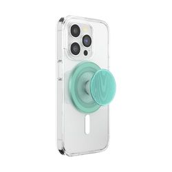 PopSockets PopGrip - Soporte magnético para teléfono MagSafe, Parte Superior Intercambiable, Agarre Seguro para Fundas MagSafe de iPhone, Soporte para visualización Manos Libres, Compatible con Carga