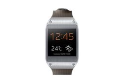 Samsung Galaxy Gear V700 Smartwatch (4,14 cm (1,63 inch) SAMOLED-display, 800 MHz, 512MB RAM, Android 4.3) grijs