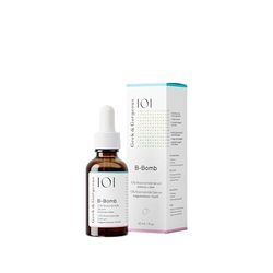 Geek & Gorgeous - B-Bomb - B3 Siero Viso con 10% Niacinamide, dose elevata, agisce contro pori e impurità allargati, ideale per il trattamento dell'acne, 30 ml