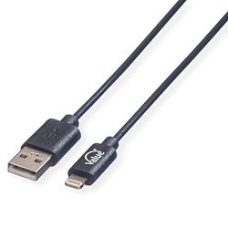 VALUE USB 2.0 synchronisatie- en oplaadkabel met Lightning connector, 0,15 m