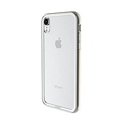 Cygnett Ozone 9H – Cover di vetro temperato con Bumper integrato per Apple iPhone XR, colore bianco