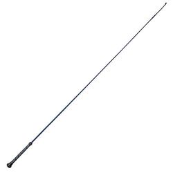 PFIFF 102928 Cravache de Dressage en Fibre de Verre avec Manche Bicolore caoutchouté Bleu foncé 120 cm