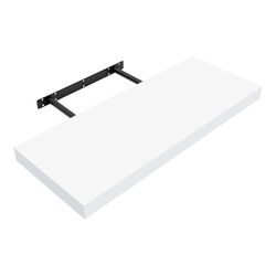 Anika scaffale, White High Gloss, 3.8cm High x 60cm Wide x 23.5cm Deep