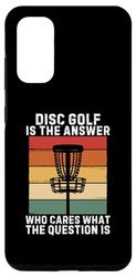 Carcasa para Galaxy S20 Retro Disc Golf es la respuesta a quién le importa cuál es la pregunta