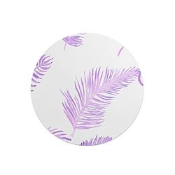 Questo Casa, Round Digital Printed Mouse Pad, Non-Slip Base, for Office and Home, Diameter:22cm