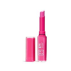 3ina Makeup - The Color Lip Glow 371 - Fucsia - Labial Hidratante Fucsia con Manteca de Karité para Nutrir los Labios - Barra de Labios Brillo - Bálsamo Alta Pigmentación Vegan - Cruelty Free