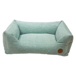 JACK AND VANILLA, Sofa voor huisdieren, optimaal comfort, modern en elegant design, afneembare en wasbare hoes, duurzame materialen, ideaal voor honden en katten, 80 x 60 cm, mint