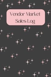vendor market sales log / income tracking / items sold / cost margin / flea market / swap meet sales / pop up sales / small business market