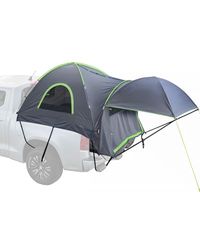 VEVOR Tente de camionnette, 1676-1829 mm, Tente de lit de Camion imperméable pour Camping, Coque de Camping-Car Robuste pour 2 à 3 Personnes, avec auvent Extensible, Toit Anti-Pluie, Sac de Rangement