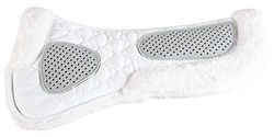 PFIFF 102536 kunstbont pad met gel, wit full