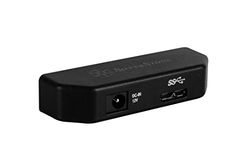 SilverStone SST-EP02 - Adaptateur convertisseur USB 3.0 vers SATA, Compatible avec les HDD ou SSD 2.5 ou 3.5 pouces, noir