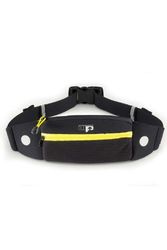 Ultimate Performance – Marsupio per Jogging, Unisex Adulto, Titan, Black/Yellow, Taglia Unica