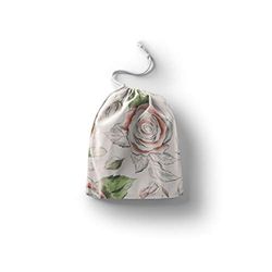 Bonamaison Printed Cotton Produce Bag with Drawstring, Reusable Grocery Bag, Biodegradable Eco-Friendly Bags, Travel Pouch, Sachet Bags, Shopping Bag, Eco Friendly, Foldable, Size: 30x40 Cm
