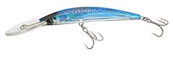 Yo-Zuri Leurre pour la pêche - 3D - pour eaux Profondes, F1153 C24, Blue Tiger, 5-1/4 inches