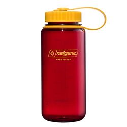 Nalgene Waterfles - Lichtgewicht Sustain Tritan BPA-vrije onbreekbare fles voor backpacken, wandelen, sportschool, 16 oz, brede mond, Laker