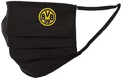 Borussia Dortmund Maska bawełniana czarna (zestaw 3 szt.)