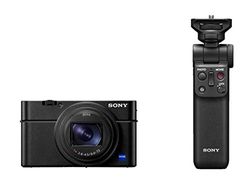 Sony RX100 VII - Fotocamera Digitale Compatta Premium & GP-VPT2BT Shooting Grip Bluetooth con Funzione Telecomando Wireless e Treppiedi