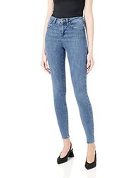 ONLY Onlpower Mid push-up jeans voor dames, blauw (lichtblauw), (XL) W x 32L