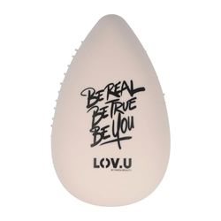 PARSA Beauty LOV.U Detangling Brush Wet & Dry (Pink) - Hair Brush with Multi-Flexible Nylon Pins - Hair Brush - Hair Brush - Hair Brush Women - Hair Brush