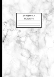 Quaderno a Quadretti: Quaderno A4 grande formato, a quadretti da 5x5 mm - Adatto per scuola, ufficio e tempo libero- Copertina morbida con illustrazione di