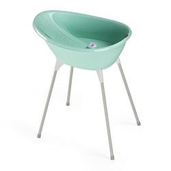 OKBABY Bella kit de bain et support de bain - pour l'heure du bain des nouveaux-nés 0-12 mois - Bleu clair 39251500