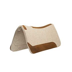 Weaver Leather 33x32 Contrd Felt S/Pad, 3/4" Almohadilla de sillín, Unisex, Canela, 33" L x 32" W-1" Thick