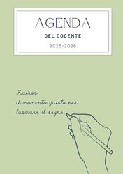 Kairós - Agenda del docente (6 classi)