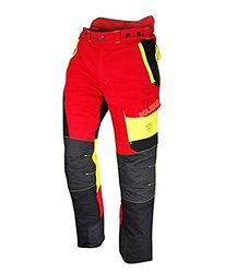 SOLIDUR - Salopette Authentic, taglia XS, colore: Rosso