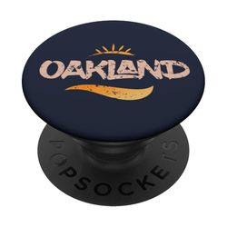 Ropa urbana de Oakland California PopSockets PopGrip Adhesivo