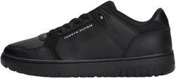 Tommy Hilfiger Homme Th Basket Core Lite LTH Mix Fm0Fm05518 Bas, Black (Black), 43 EU