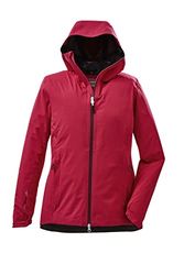 Killtec Women's Giacca funzionale a 2 1/2 strati con cappuccio - KOS 21 WMN JCKT, rose, 44, 38283-000