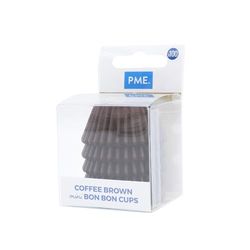 PME Mini Bon Bon Cups - Brown (Pack of 100)