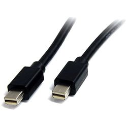 StarTech.com 1 m Mini DisplayPort till Mini DisplayPort-kabel – 4K x 2K Ultra HD-Video – Mini DisplayPort 1.2 kabel – Mini DP till Mini DP bildskärmskabel – mDP kabel – M/M (MDISP1M)
