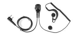 Jetfon Micro-Auricular ergonómico Kenwood 2 pinos + auricular gancho