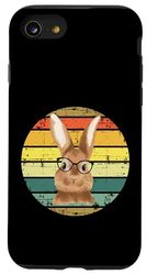 Cute Rabbit Animal Realistic Bunny Breeds Lover Men Women Case for iPhone SE (2020) / 7 / 8