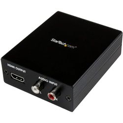 StarTech.com VGA2HD2 - Conversor de vídeo, negro