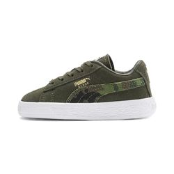 PUMA Suede Classic Ambush Fs Inf, Sneaker, da Unisex - Bambini e ragazzi, Multicolore (Dachshund-Garden Green-Puma Black-Puma White 01), 26 EU