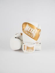 METAL BOXE Bokshandschoenen, blade, wit/goud, 12 oz