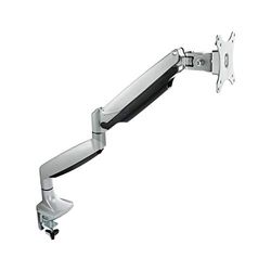 Soporte de Mesa Giratorio e Inclinable para Pantalla (Monitor/TV Plasma/LCD/LED) 13 32, de Un Brazo, Plata